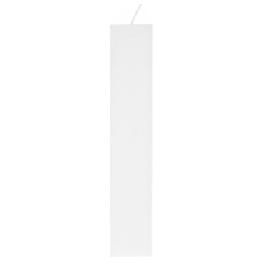 white candle 45cm