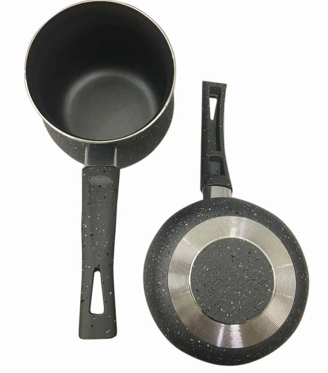 Aluminum Pot, Non-Stick, 9cm - Image 2
